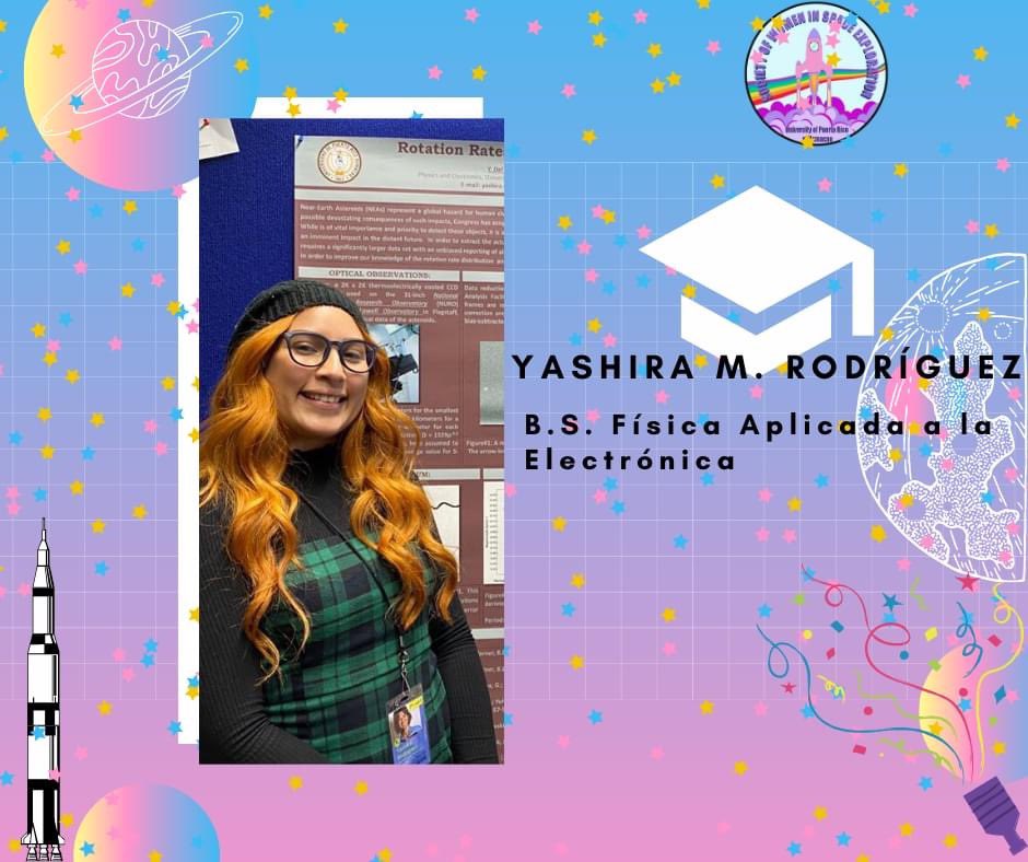 SwiseUprh's tweet photo. ¡Queremos reconocer a nuestros graduandos! De parte de SWISE UPRH les extendemos nuestra más sincera felicitación y les auguramos mucho éxito en su futuro trabajo y en sus estudios graduados. ¡El cielo no es el límite, recuerden que hay huellas en la luna! ¡Vamos a ustedes! https://t.co/6eY5AUwUwR