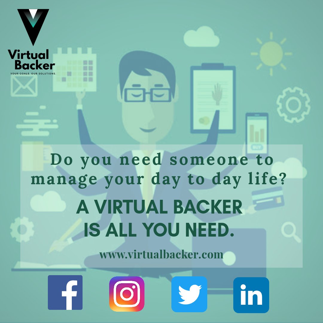 virtualbacker's tweet photo. Do you want a more organized way of doing your business while also living your life?
Well, we've got the most organized people to help you out!

From setting your calendar to getting your to do list done and followed, just name it!

#executiveassistant #virtualassistant https://t.co/IrmMTI52JW