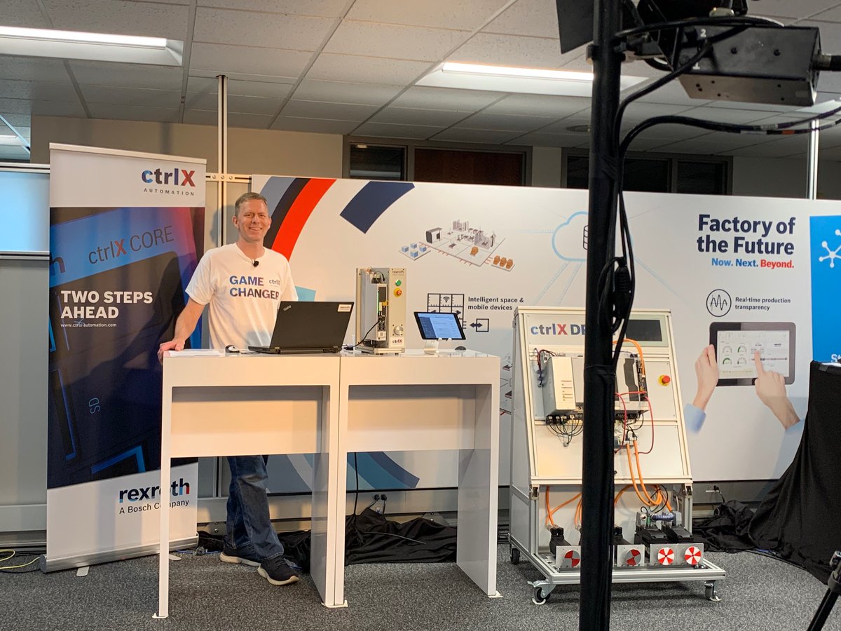 carolinlopatka's tweet photo. Yesterday, we introduced #BoschRexroth's new automation platform - ctrlX AUTOMATION - to the trade media in the US in a virtual press event. This event marks a milestone in launching our new product family in North America. #ctrlxautomation https://t.co/nJfdbsausO