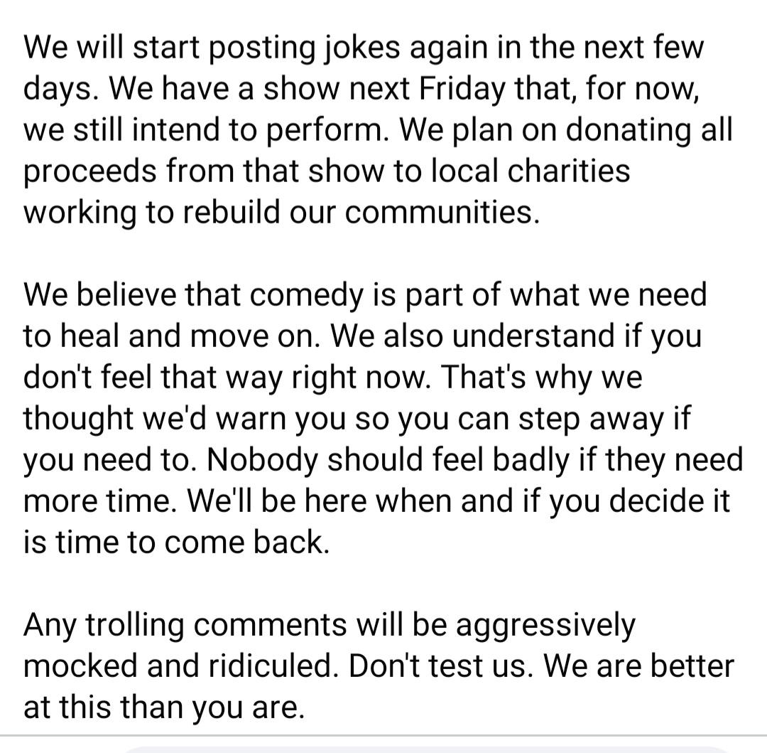 Places where you can donate to support our community:

gearpatrol.com/2020/06/01/whe…