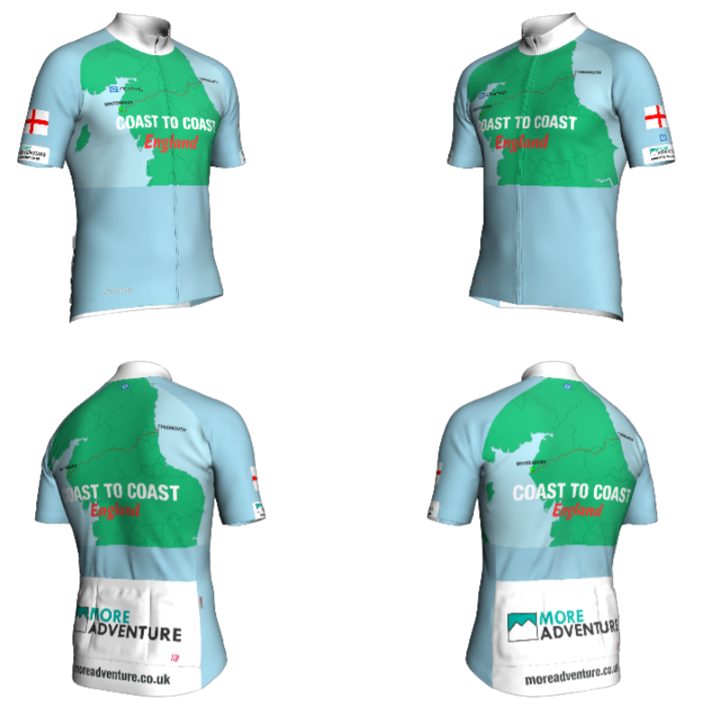 moreadventureuk's tweet photo. Which do you prefer?

We're designing jerseys for our most popular trips, here's two versions of our Coast to Coast UK jerseys. One with England and St George's flat, one without...we can't decide...😂

Anything else you'd change?

#cycling #cyclinglife #roadcycling https://t.co/oMvkSwSgn0