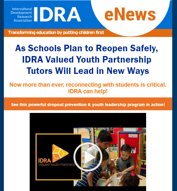 IDRAedu's tweet photo. See our big news about the @IDRAedu Valued Youth Partnership program! https://t.co/Dikn16AKay #ValuingYouth 
@TexasAFT @TexansCare @txstateteachers @RethinkSchools @texascounselingassociation @STEMecosystems @putkids1st https://t.co/AJhYKxtRSI