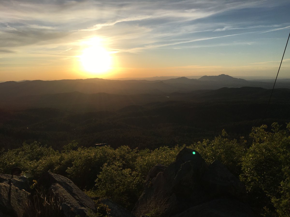 FTSEnviro's tweet image. It&apos;s Throwback Thursday! Here are a couple of beautiful photos back from June 2019 of the Spruce Mountain Lookout #TBT #wildfiremonitoring
