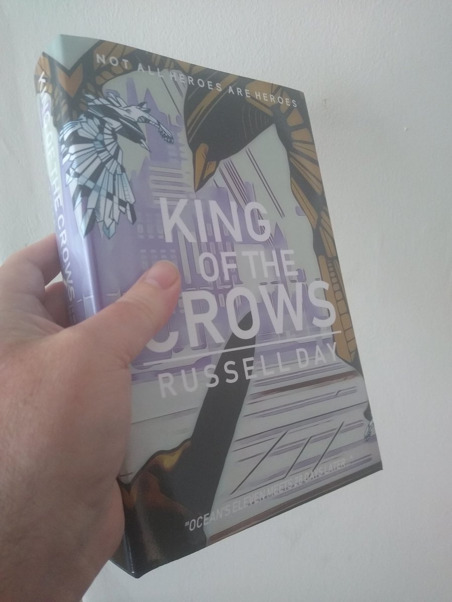 fahrenheitpress's tweet photo. Got my #KingOfTheCrows hardback - Jesus it really is a thing of beauty - very proud of everyone at Fahrenheit who worked on this. https://t.co/cQCr4WaNV2