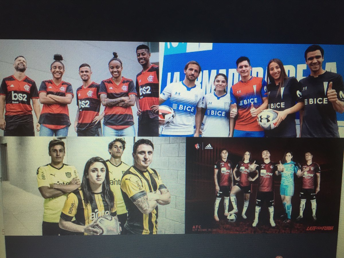 Que lindo es ver que en las presentaciones de camisetas están apareciendo cada vez más en el #deporte hombres y mujeres juntos. 
Muchas gracias <a href="/RicaldoniG/">Guillermo RICALDONI</a> por una buena reflexión de #marketingdeportivo y #sponsorship