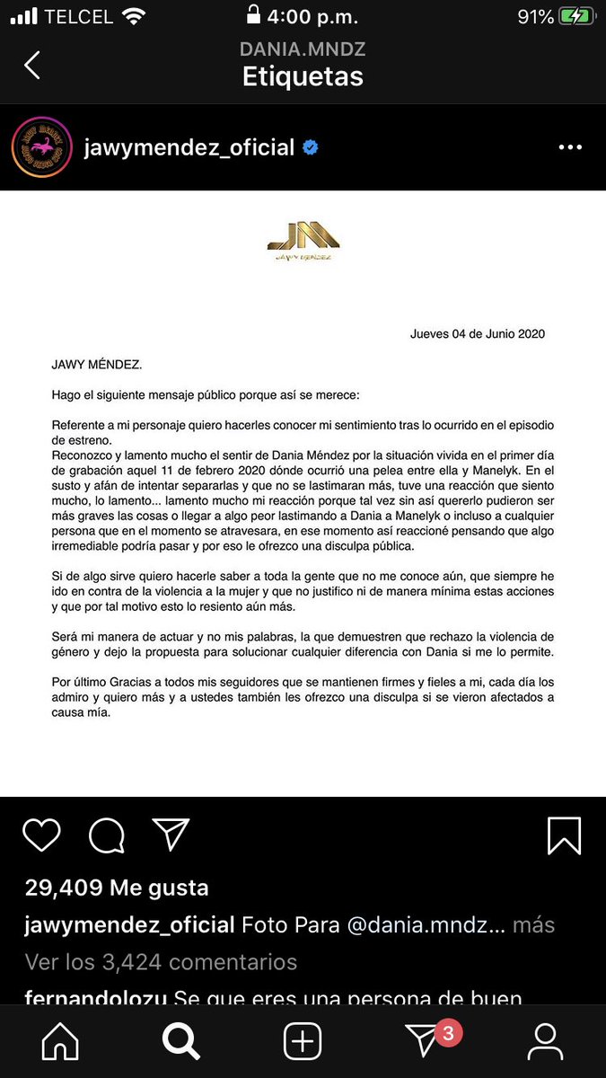 cromalex's tweet photo. No mms en #acaplay dijiste que lo volverías hacer una y mil veces y que hablarías de unas cosas de Dania sí ella seguía con el tema #JawyGolpeador @Jawy_AcaShore https://t.co/MBkiwNep0C