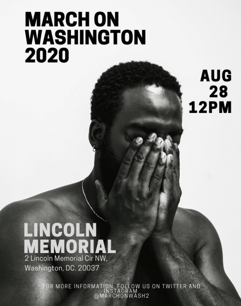 March on Washington 2020 tweet media