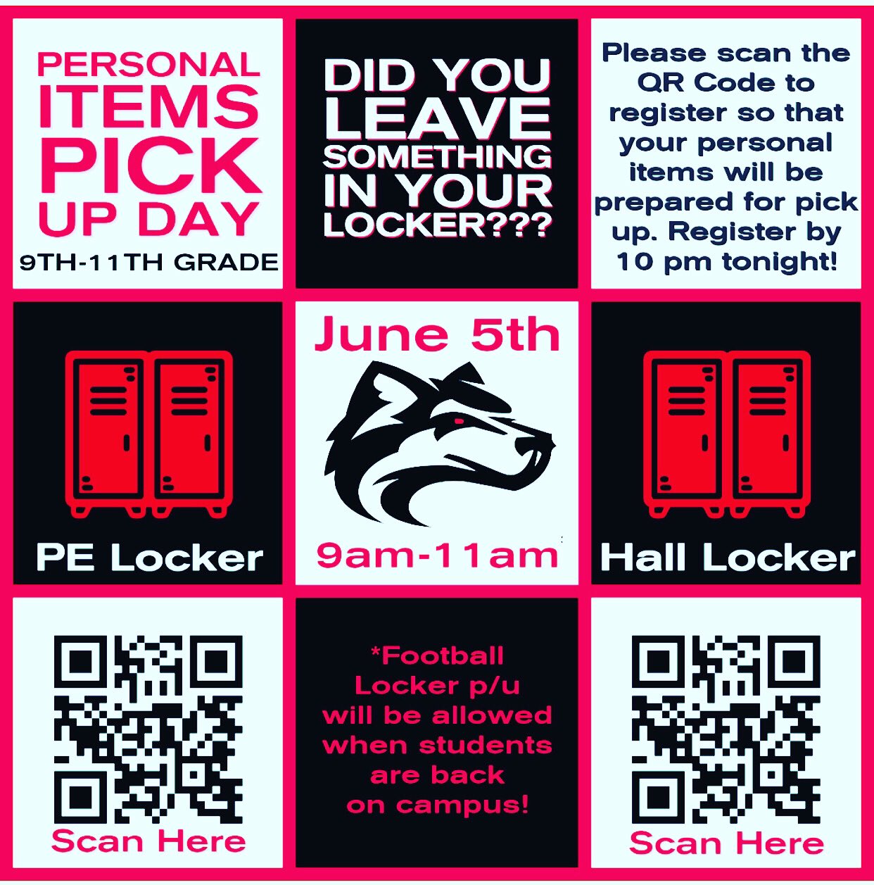 Centennial HS, CNUSD on Twitter "Did u have items in ur locker or PE