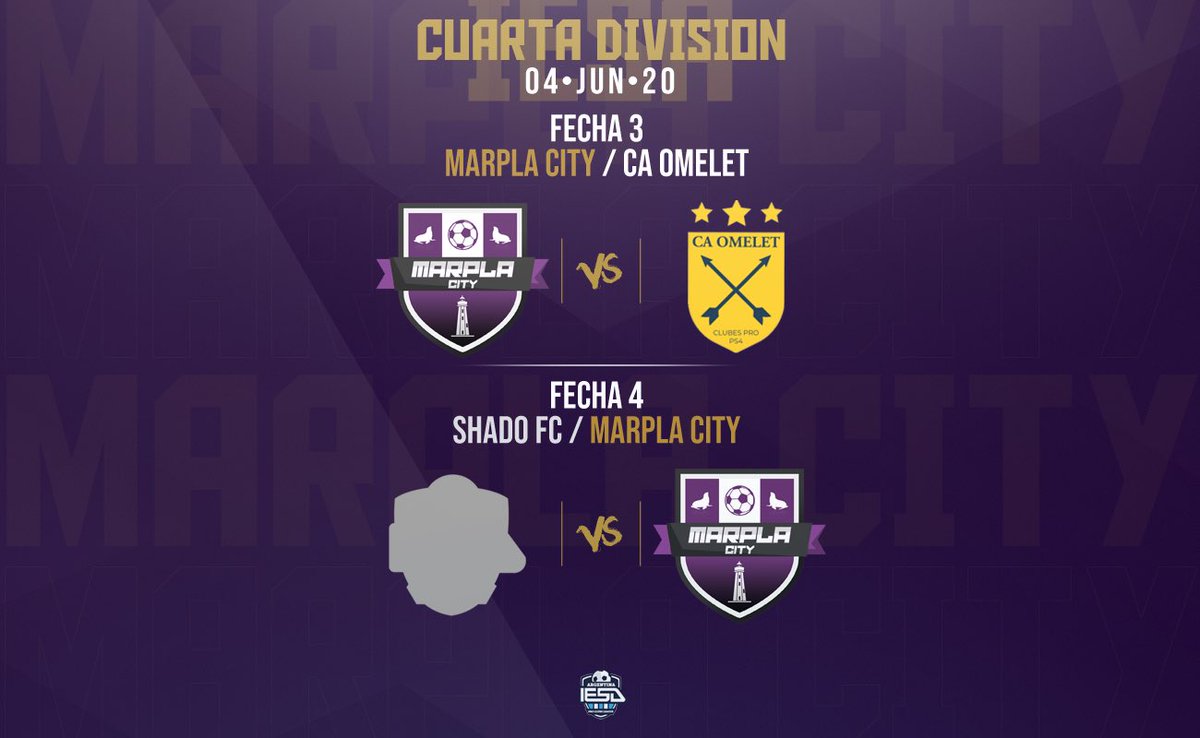 MarplaF's tweet image. ¡HOY JUEGA #MARPLA!

Esta noche disputaremos la fecha 3 de la liga IESA. 

#VamosMarpla💜🤍💜