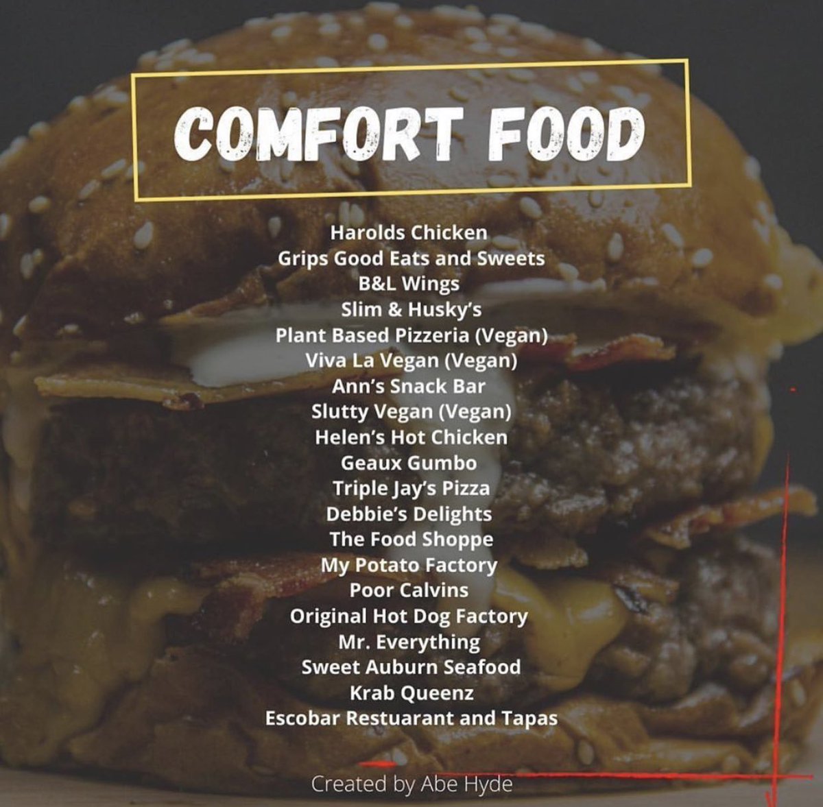 ItsKeith__'s tweet photo. Black Owned Restaurants in ATLanta! Spend your money with companies that support our communities ✊🏾 https://t.co/KXInWmNQqd