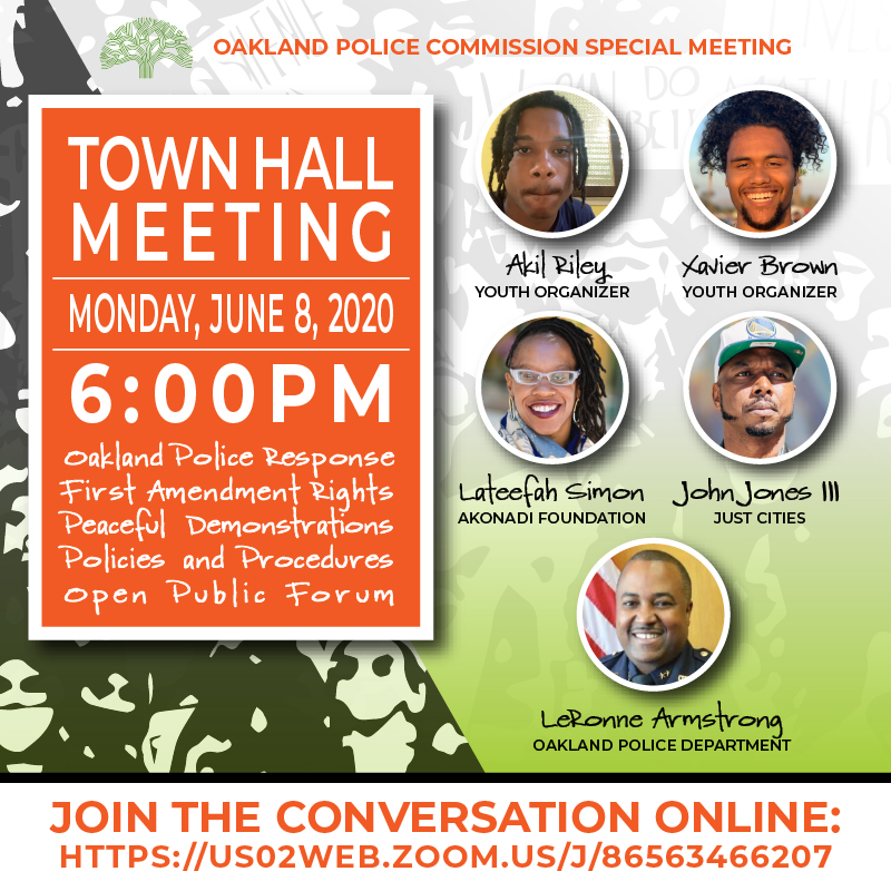 Oakland Police Commission Town Hall - Police Procedures