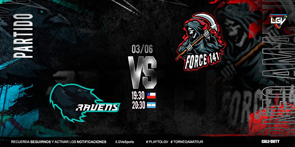 LGVeSports's tweet photo. #TorneoAmateur | Ayer a primera hora se disputó el partido entre @RavensLA_ vs #Force141 donde el equipo de Ravens logró vencer la muerte llevandose el partido 3-0.
Lastimosamente no pudo ser casteado. #PlayToLGV🎮 https://t.co/iVA2b2VShw