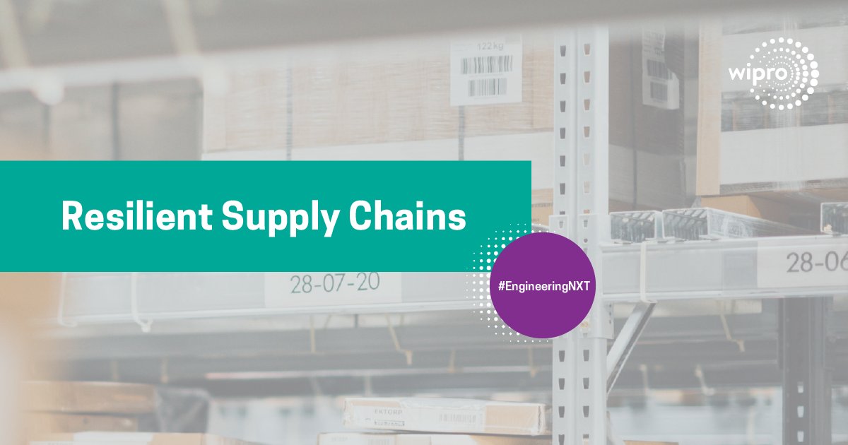 Businesses who can quickly respond to change can create #ResilientSupplyChains. Get the details: bit.ly/3eJ2yNQ

#EngineeringNXT #NavigatingDisruption #SupplyChain