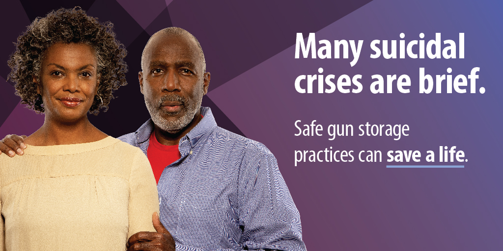 Talking about safe gun storage with a Veteran can help prevent suicide. Find tips you can use: bit.ly/2XzjwIB