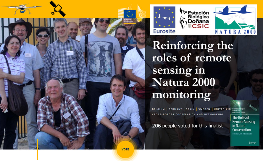 ¡Seleccionados finalistas del Premio Europeo Natura 2000!! ¡Necesitamos tu voto! Vota en: natura2000award-application.eu/en/finalist/31… 
We've been selected as finalist of EU Natura 2000 award!! We need your vote! Please vote at:
natura2000award-application.eu/en/finalist/31…
#Natura2000Awards @Eurosite @ebdonana @LAST_EBD