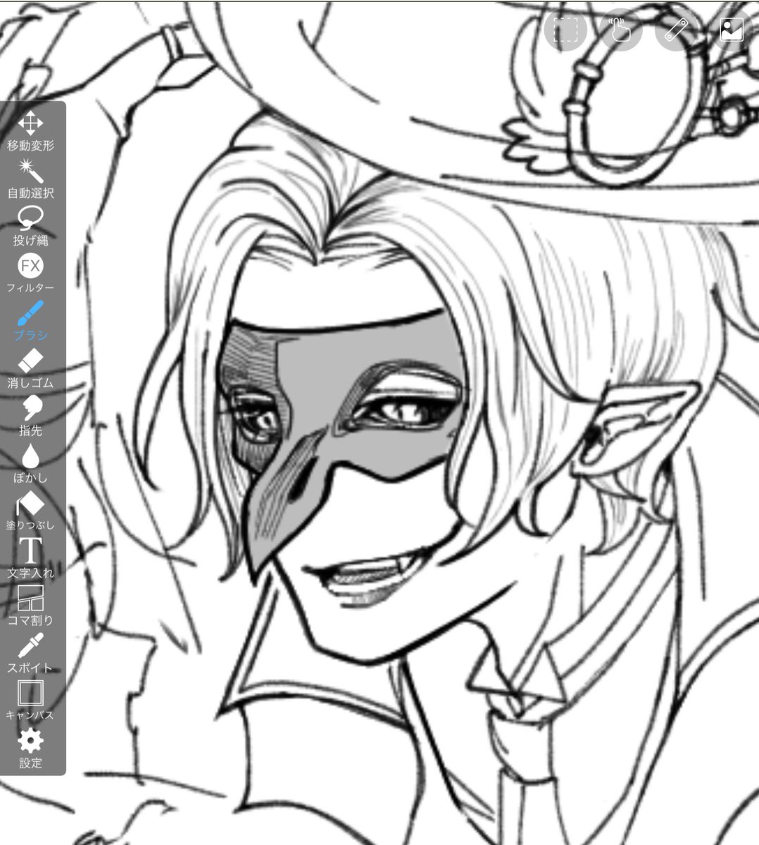 #繋がらなくていいから俺のディア・クロウリーを見てくれ 
4枚目は今進行中の学園長
画力の向上を感じるね! 