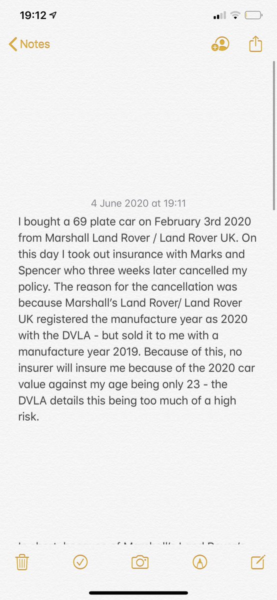 AmieTinsley1's tweet photo. Devastated- please read my story below 😢😭😔
@LandRover_UK @DVLAgovuk @marksandspencer @MarshallMotorGp https://t.co/6I2xXwhOSK