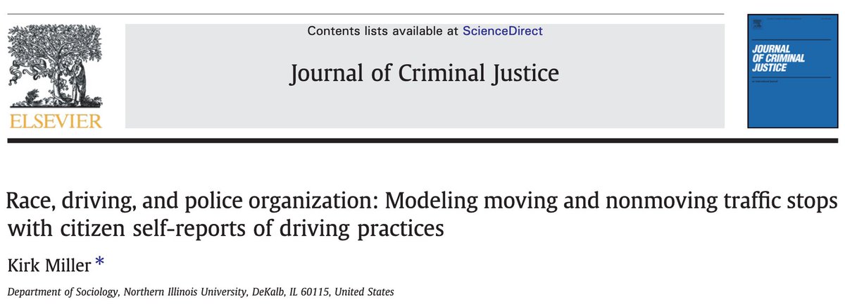 51/ "Nonmoving stops are more discretionary and should be expected to be more prone to extralegal considerations on the part of officers. This expectation was generally supported as African American drivers were more likely to experience a nonmoving stop by local police."