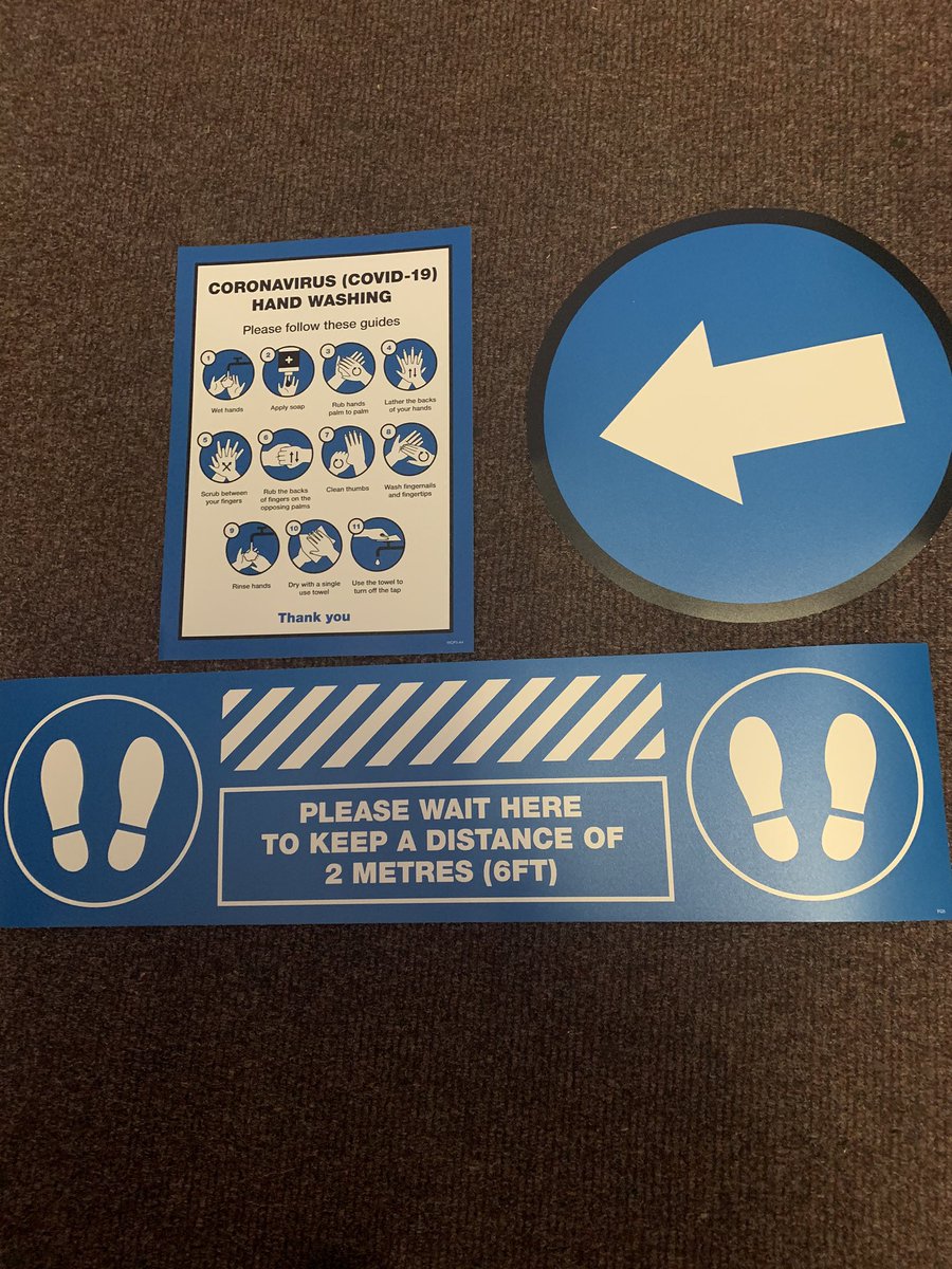 NewWortleyCC's tweet photo. Massive thanks to @Leedsplasticeng and @WeAreResource for helping us start to prepare for life in a world of social distancing. Really great work guys https://t.co/GVZQQbEItN