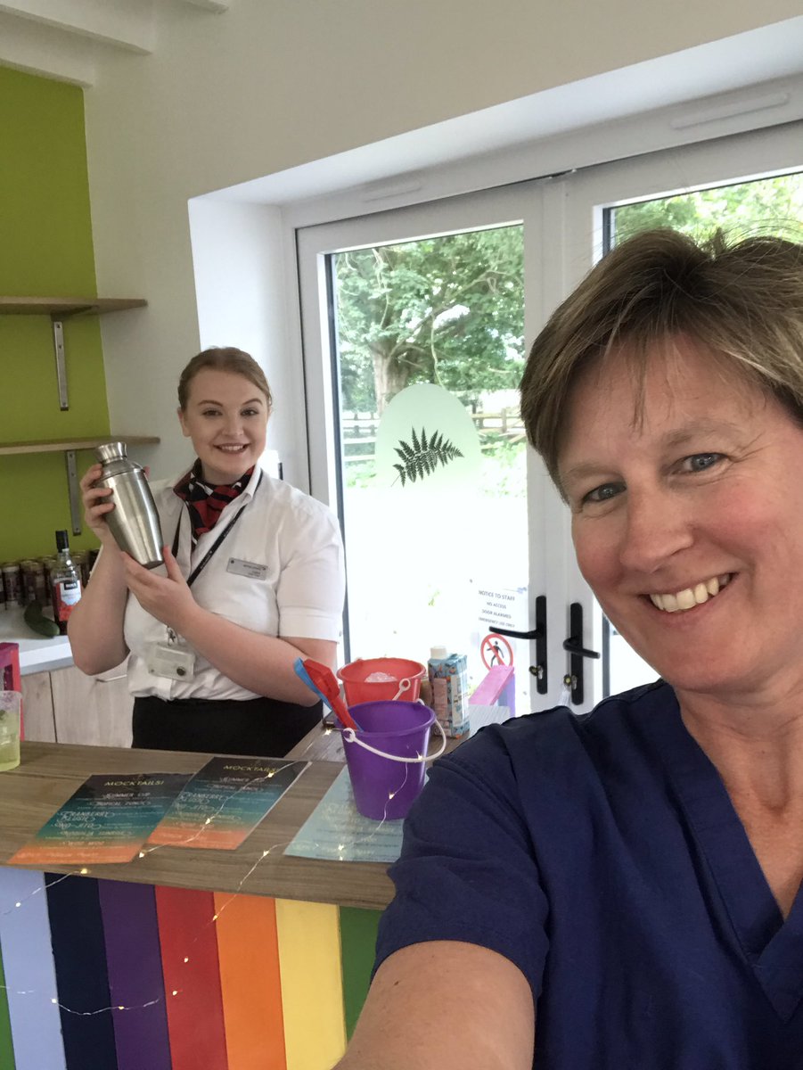 maureenrothery's tweet photo. I enjoyed an amazing No-Jito on my break at work today! Thanks to @_ProjectWingman and @ndht @NDHTstaffhealth for a brilliant project to help the staff mental health and wellbeing. It was also nice to catch up with colleagues who I haven’t seen since before the Covid crisis. ❤️ https://t.co/Jrn83DE5md