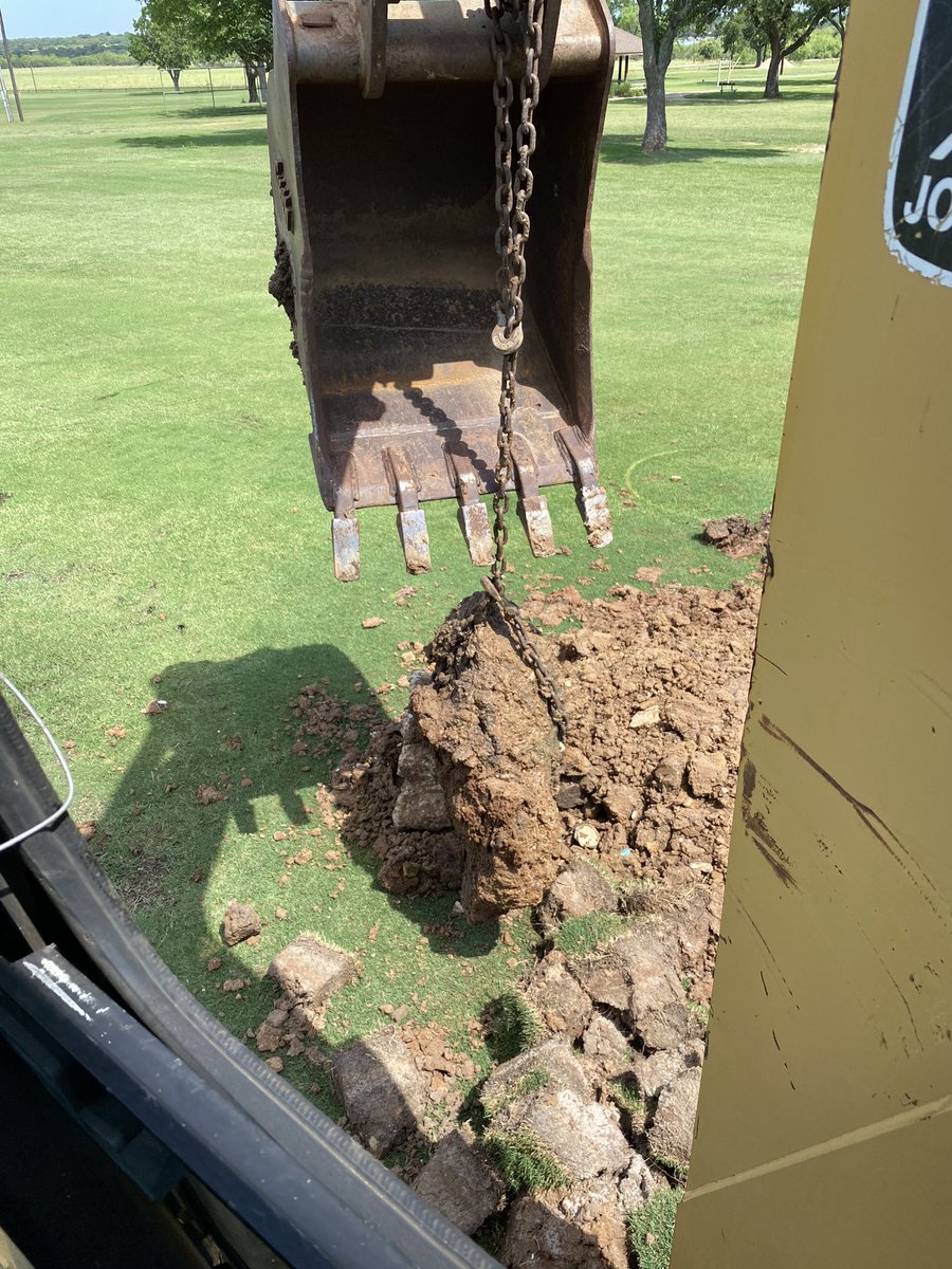 JR_Bohn's tweet image. And the hits just keep on coming. I finally got the parts  and removed the thrust block. Stopped by the store for concrete and Graham is entirely sold out. How does Covid-19 use up all that? @SuperProblems @grumpysuper