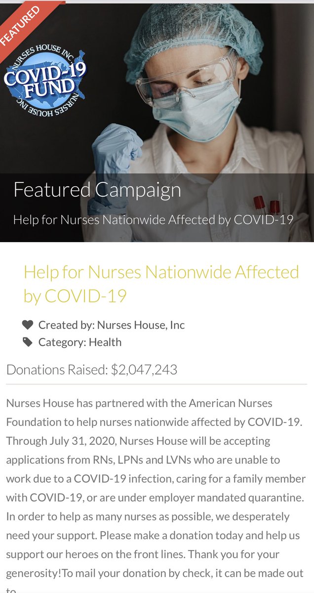 EmilyAnnette6's tweet photo. Y’all!!! Over $2 million raised! We helped do this!! How cool is that?!?! #helpnurses #nurseshouse #nurseemilyshow https://t.co/JT5zmoWw39