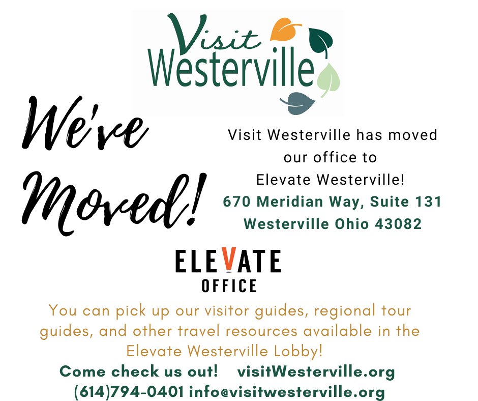 ElevateWville's tweet photo. We are very excited to welcome Visit Westerville to the Elevate Westerville community! Stop by, say hello, and pick up the latest visitor guides. #VisitWesterville #ElevateWesterville https://t.co/TVX1CmyBn8