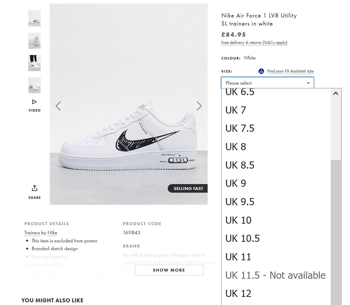 air force 1 utility asos