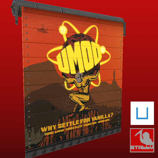 Horrorview's tweet photo. SUPPORT uMOD! Buy the uMOD fundraiser garage door! Profits go to the developers!! Get her here! https://t.co/hAnE6Xnjus

@playrust #umod #oxide #rustskins #rustmods #rustygoodness https://t.co/ci7cSSSDWa