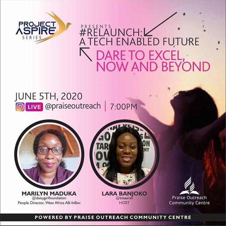 _debayo's tweet photo. Can we work side by side with Machines and Artificial Intelligence or are robots going to take our jobs?
Praise Outreach and Lara Banjoko will be hosting Marilyn Maduka on Instagram Live @praiseoutreach, tomorrow at 7:00pm.
#projectaspire #futureofwork https://t.co/rbnU77AEQn