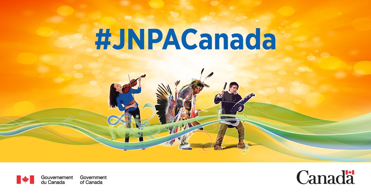 La #JNPACanada est le 21 juin! Une journée de célébration du patrimoine, des cultures et des réalisations des Premières Nations, Inuits et Métis au 🇨🇦. Célébrez de la maison avec des affiches, feuilles à colorier et guides d'activités téléchargeables. ow.ly/Z1Rv50zYObR