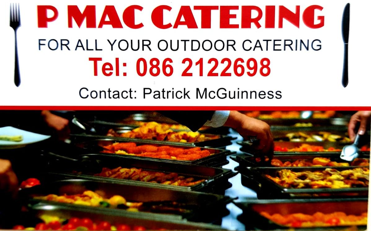 Patrick McGuinness is a former player and always a great supporter. Patrick runs PMAC Catering, an outdoors catering specialist company covering the Sligo and Mayo region. Patrick can cater for all events, give him a shout on 086 2122698. <a href="/PmacG86/">Patrick McGuinness</a> #Castleconnorsupportlocal