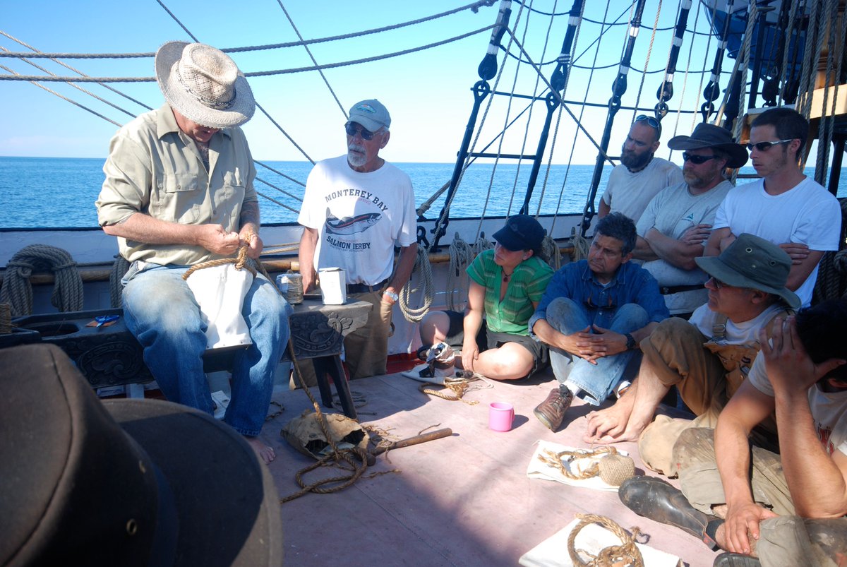picton_castle's tweet photo. Lessons aboard the Picton Castle. The learning never stops for trainees while out at sea!
•
•
•
#PictonCastle #TallShip #TallShipLife #ComeSailWithUs #LessonsAtSea https://t.co/zkeAPMqcEW