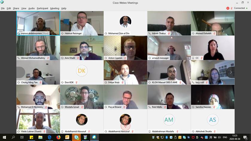 Amazing Digital Coffee break today with our CEO <a href="/HelmReisinger/">Helmut Reisinger</a> connecting with our 7 IB Competency Centers . Discussion was casual, generous , open  &amp; simple . You inspired all of us with the agile ending “unique human touch “ ! #innovation #digital <a href="/orangebusiness/">Orange Business</a> <a href="/mechtildwe/">Mechtild Walser-Ertel</a>