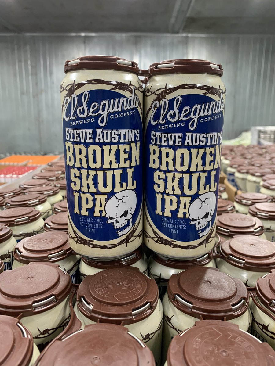 Hey Ohio...guess what’s back! <a href="/steveaustinBSR/">Steve Austin</a> &amp; <a href="/ESBCBrews/">El Segundo Brewing</a> Broken Skull IPA is hitting the streets starting tomorrow. And that’s the bottom line....