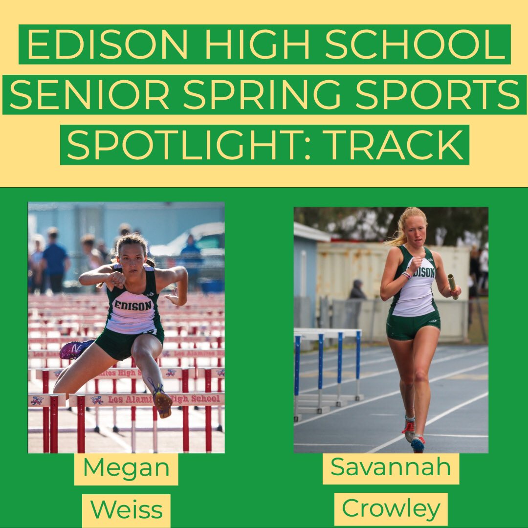Senior Spotlight to Savannah Crowley and Megan Weiss!!