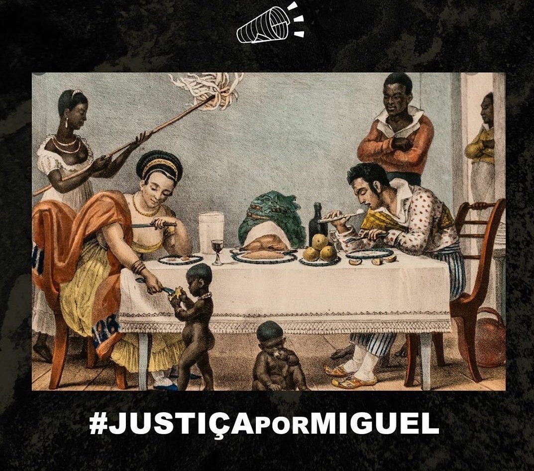 Leo05ofc's tweet photo. Nada mudou, apenas ganham um mísero salário, para passar, limpar, cozinhar, cuidar dos filhos, levar copo de água na cama, café, lembrar de tomar remédios, por a mesa, tirar a mesa, lavar louça...
Empregada doméstica não é escrava!
+ Respeito
+Valorização 
#justicapormiguel https://t.co/nsli6r4ANf