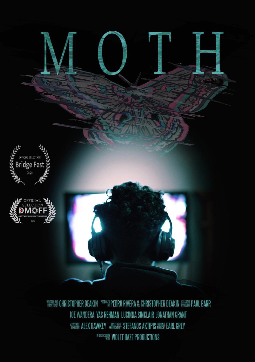 LucindaSinclai1's tweet photo. Positive news for MOTH, #officialselection for online film festival @dmoffest 🙌🏼 

#thankyou https://t.co/Ae0EBgGWtu