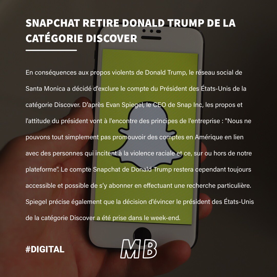 MindBlownFR's tweet photo. 🗞Le Daily Blow, tous les jours à 20h du Lundi au Vendredi pour faire le plein de l’actu tech ! @signalapp @Fitbit_FR 
Daily Blow l’actu qui te retourne le cerveau ! 🤯
#numerique #data #innovation #tech #phishing #fitbit #respirateurartificielle #Snapchat #trump https://t.co/5i9i9X6zGI