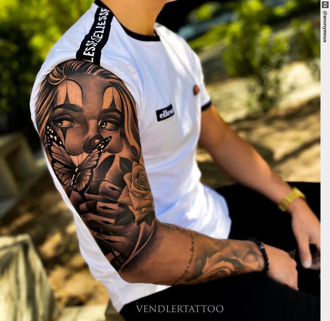 X 上的Tattoo Ness:「Omerta payasa #vendlertattoo #pic #style #tattooartist #tattoo #inked #ink #tattooart #tattoos #tattoodesign https://t.co/rAcM1Ug4e9」 / X