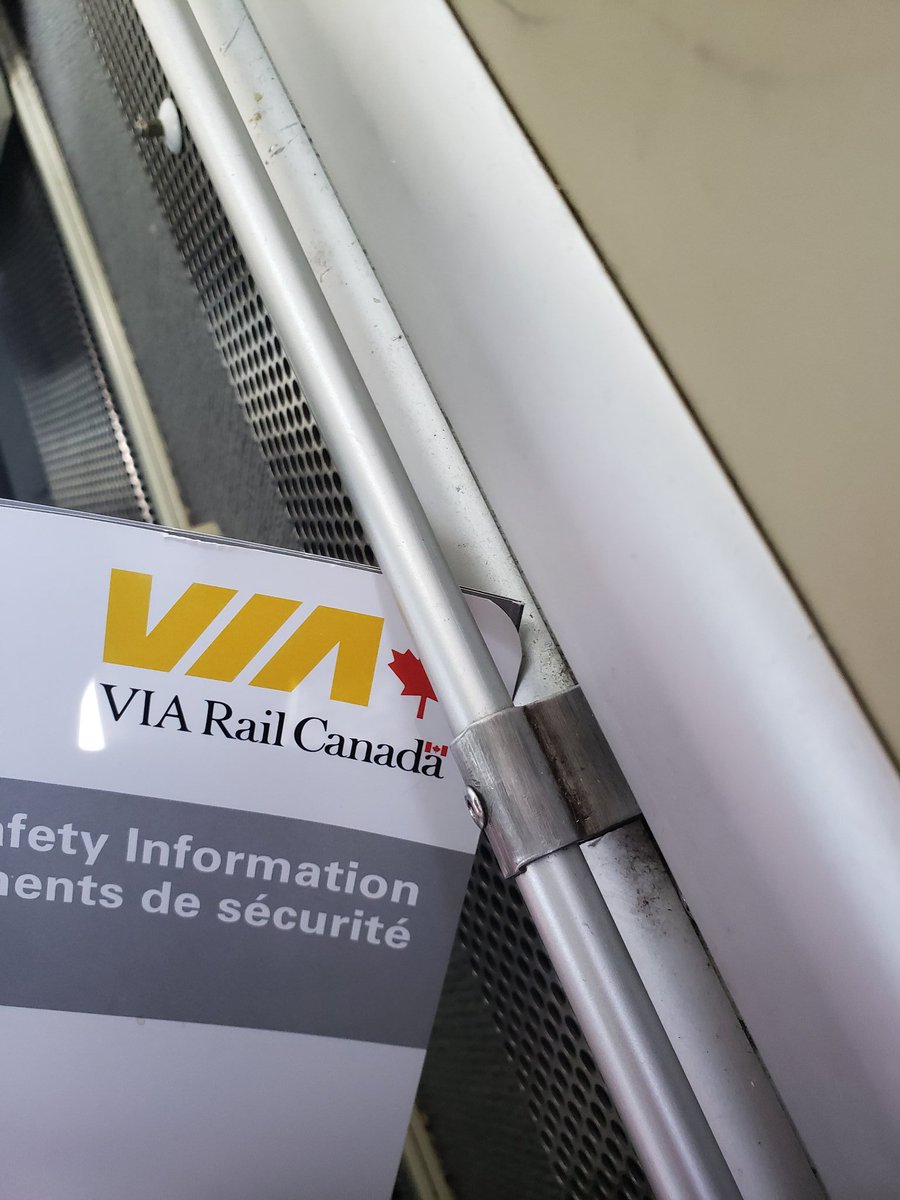 frejafatale's tweet photo. .@VIA_Rail I'm noticing the train I am on heading into Toronto hasnt seen a good clean in a long time; and with a global pandemic going on I'm assuming if the outlets havent been wiped down of dust the cars themselves haven't been disinfected. at all. explain. https://t.co/acJvYDYknS