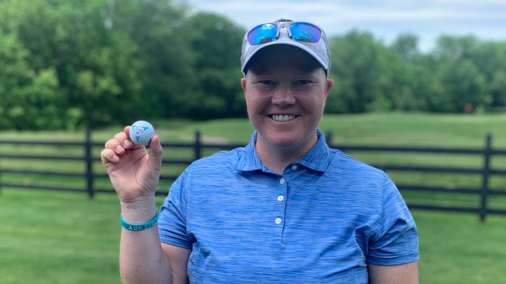 This fighter just received a big jolt. @BrittTheGolfer supporters are ready to see her back at the course & they made sure she knew it. Story soon @WISH_TV 💕⛳️