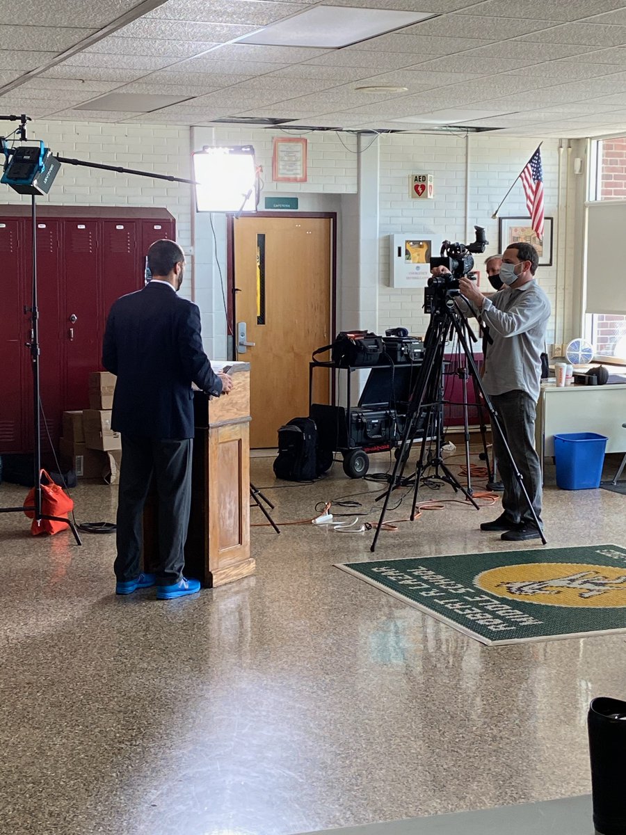 Filming virtual promotion!