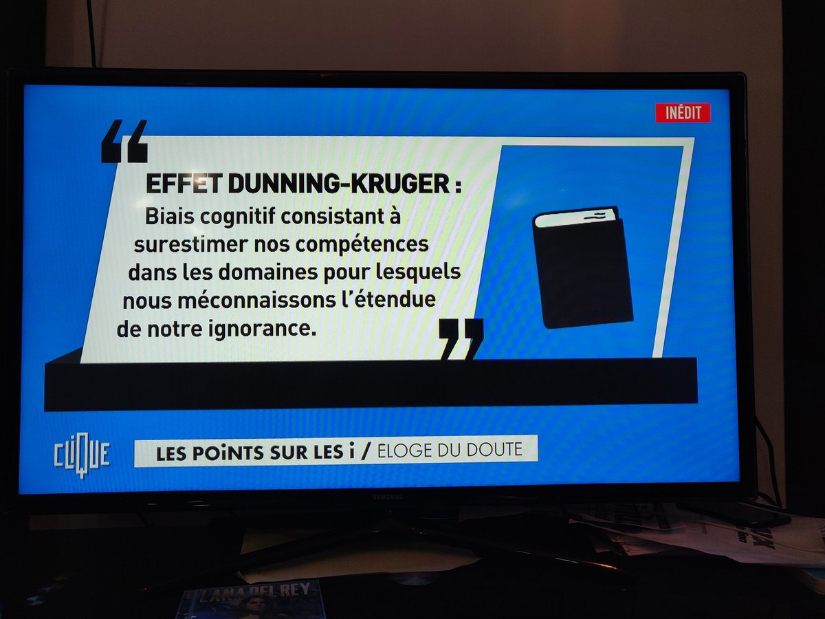CelineBanz's tweet photo. "Les personnes les moins compétentes peuvent devenir les plus convaincantes" #elogedudoute #clique #lespointssurlesi #controverse #reseauxsociaux https://t.co/SOtmAlhm2U