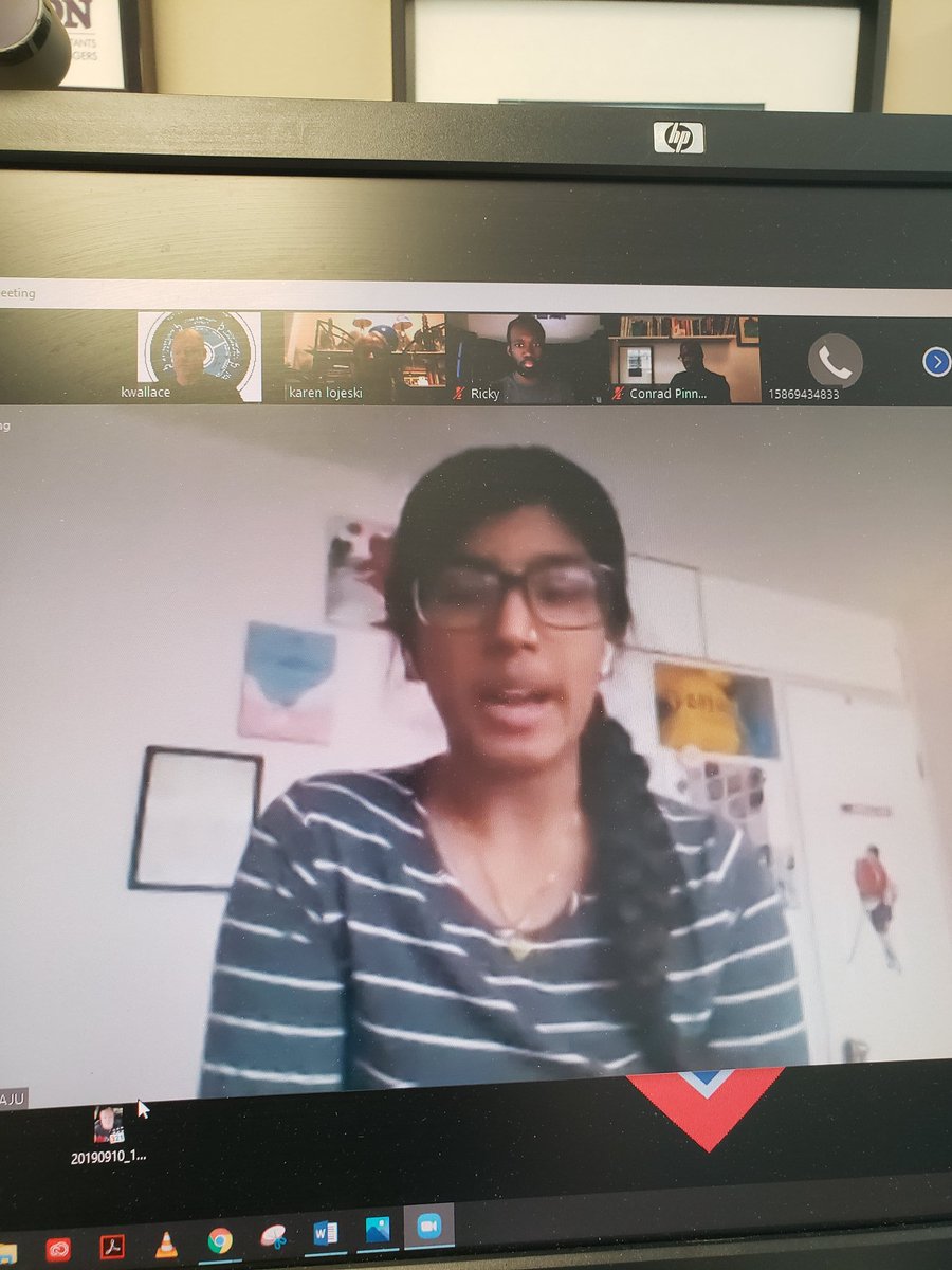 KenWallace207's tweet photo. Proud of @Maine_207 students Pallavi of @Maine_East John of @Maine_South &amp; Jameson of @Maine_West interns w/ @RichertInnovate &amp; author Karen Lojeski on Covid Chronicles Project. Our students will help archive &amp; interpret history in this amazing project. #207Now #ilschoolstepup https://t.co/t2YB7D9ZD3