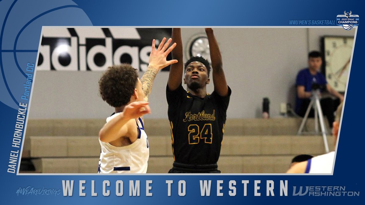 WWU Athletics (@wwuathletics) on Twitter photo M🏀 | <a href="/WWUHoops/">WWU Men's Hoops</a> adds dynamic scoring guard Daniel Hornbuckle out of Portland Community College to the 2020-21 recruiting class.
<a href="/danielhornbukle/">Dhornbuckle24</a> averaged 21.3 points, 5.0 assists, 3.8 rebounds and 1.7 steals per game last year for PCC.
📰 bit.ly/2XYN81f M🏀 | <a href="/WWUHoops/">WWU Men's Hoops</a> adds dynamic scoring guard Daniel Hornbuckle out of Portland Community College to the 2020-21 recruiting class.
<a href="/danielhornbukle/">Dhornbuckle24</a> averaged 21.3 points, 5.0 assists, 3.8 rebounds and 1.7 steals per game last year for PCC.
📰 bit.ly/2XYN81f