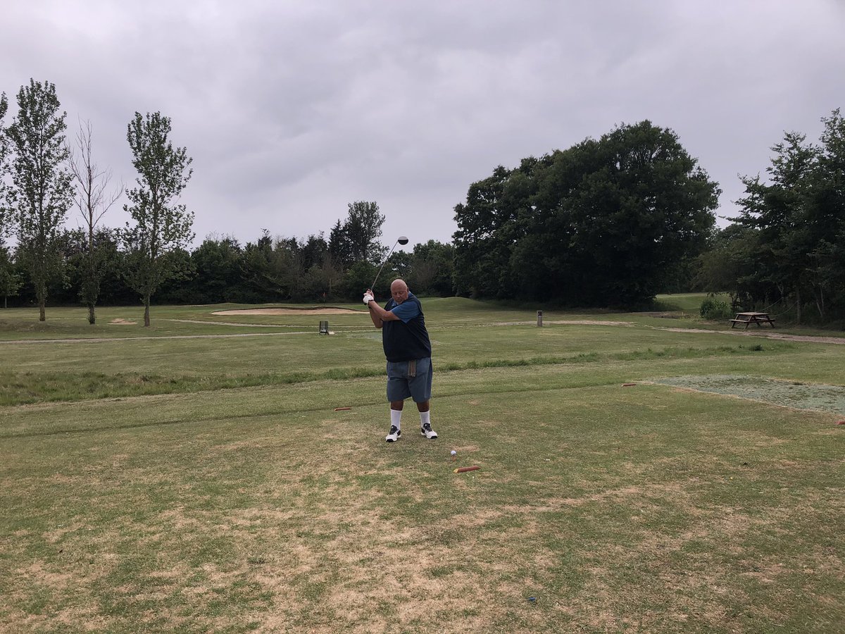 BenJLivermore's tweet photo. Great game of golf 🏌️‍♂️ today with the one and ONLY Uncle Sheldon ❤️⛳️
Thrilling match 41 points vs 37 points at @risebridgegolf https://t.co/YItjzM3gYE