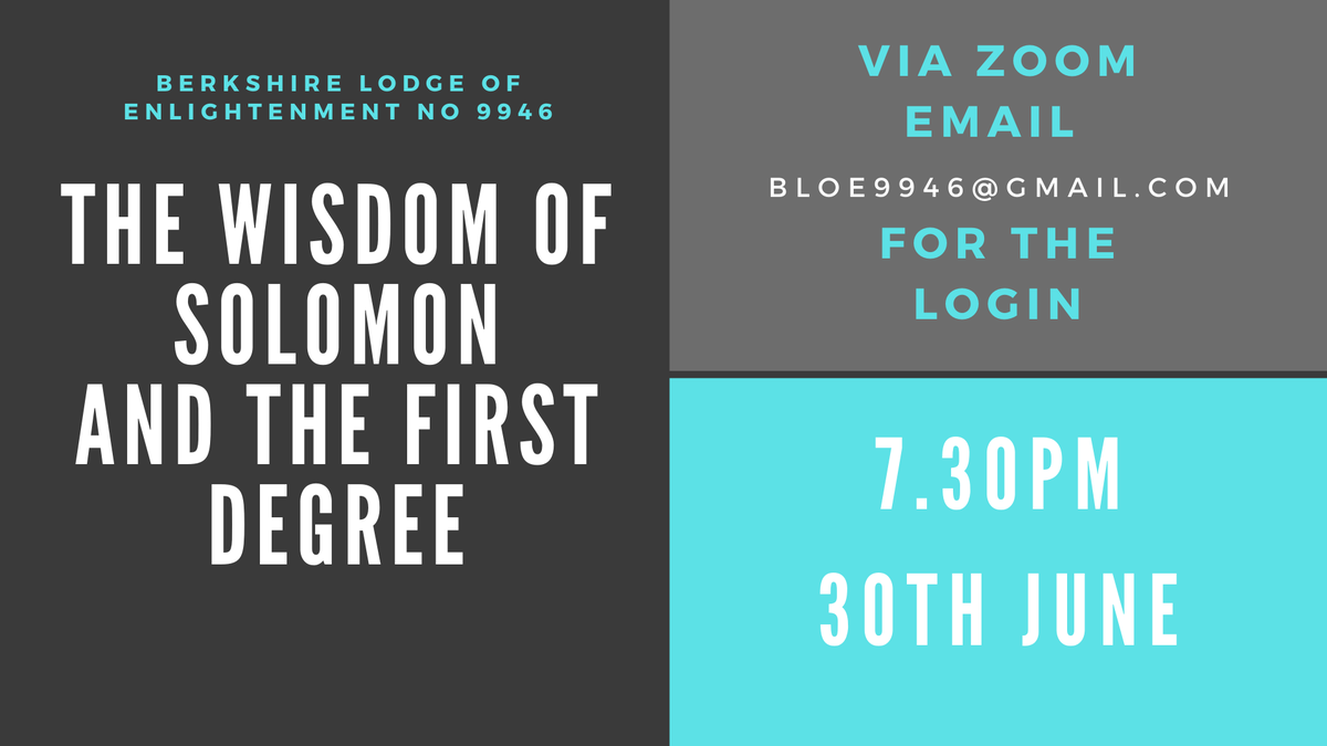 BLoE9946's tweet photo. Special Event 
We are presenting a lecture via Zoom 
Email for login details to the session Be prepared to prove yourself even though this will be "called off" ^CS https://t.co/nFrPGkWRUY