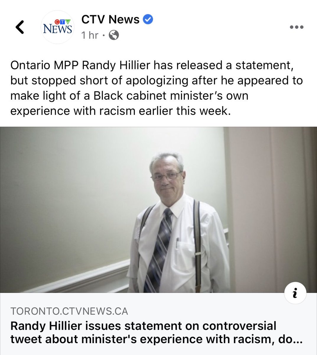troymonaco's tweet photo. @randyhillier FYI: We know that the tweet, delete, half apology is the air which racists blow in the new racist dog whistle. No apology needed - we’re focused on dismantling racist white supremacist systems, no matter what you tweet. #BlackLivesMatter @BLM_TO https://t.co/cPbCOnjpRo