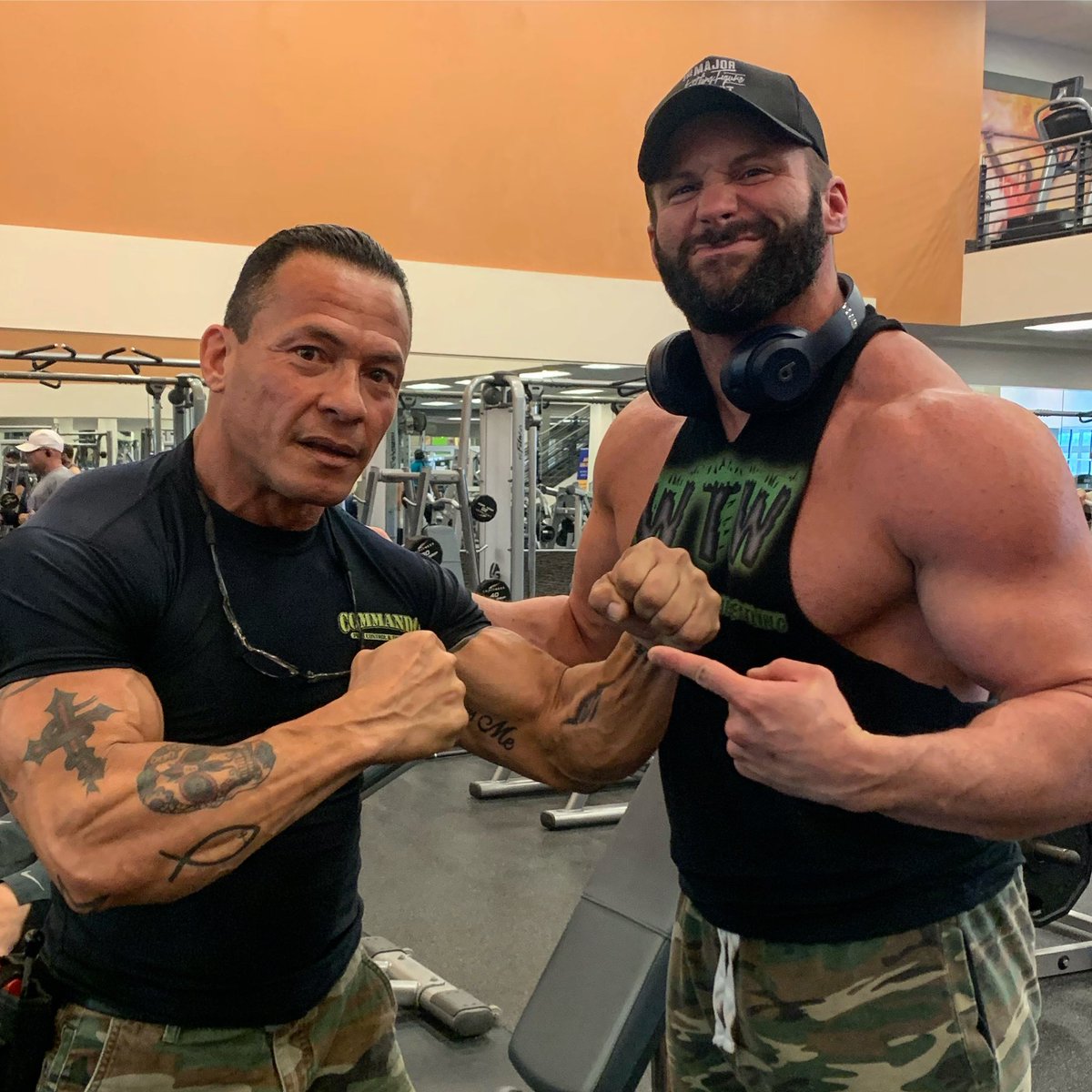 Ran into Kid Romeo from WCW at the gym today...he’s #AlwayzReady too!